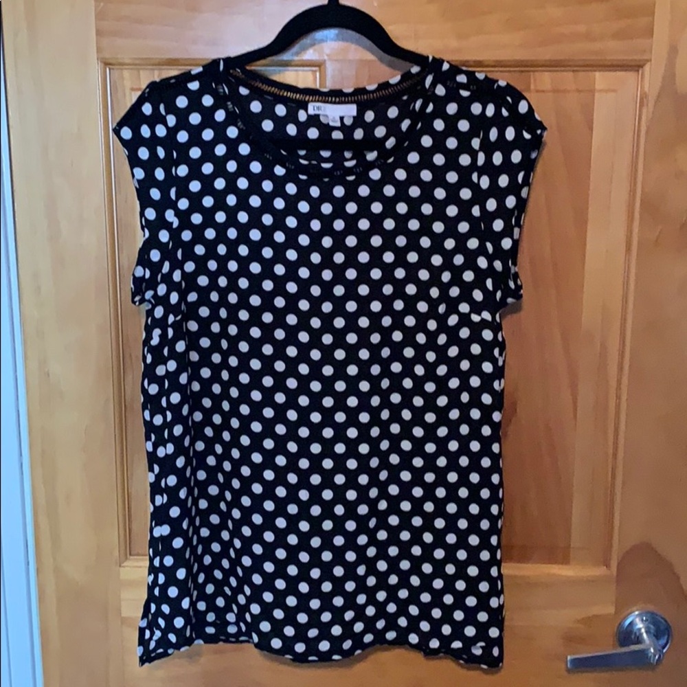 GUC DR2 Polka Dot Blouse size Medium